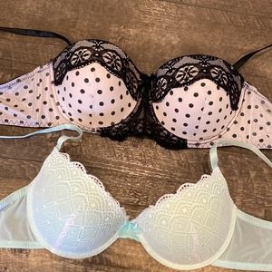 HERS Underwire Fully Molded Cups Bra Bundle 38B